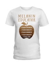Melanin Educator Ladies T-Shirt tile
