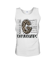 GREYHOUND Unisex Tank tile