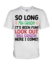 7TH GRADE V-Neck T-Shirt tile