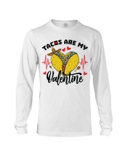 Tacos Are My Valentine Long Sleeve Tee tile