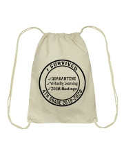 4TH GRADE Drawstring Bag tile