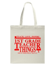 1ST GRADE TEACHER Tote Bag tile