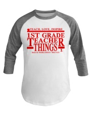 1ST GRADE TEACHER Baseball Tee tile