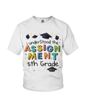 5TH GRADE Youth T-Shirt front