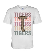 TIGERS V-Neck T-Shirt tile