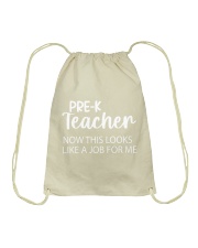 PRE-K TEACHER Drawstring Bag tile