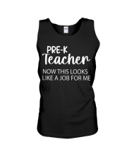 PRE-K TEACHER Unisex Tank tile