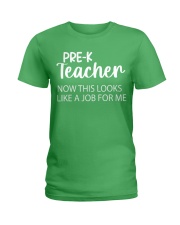 PRE-K TEACHER Ladies T-Shirt tile