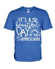 HOMESCHOOL V-Neck T-Shirt tile