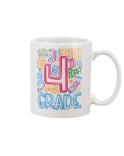 FOURTH GRADE TYPOGRAPHIC Mug thumbnail