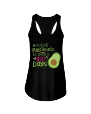 100 Days Of School Ladies Flowy Tank tile
