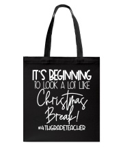 4TH GRADE TEACHER Tote Bag tile