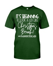 4TH GRADE TEACHER Classic T-Shirt front