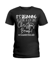 4TH GRADE TEACHER Ladies T-Shirt tile
