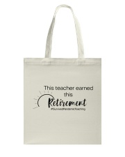 RETIREMENT Tote Bag tile
