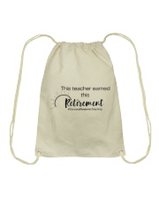 RETIREMENT Drawstring Bag tile