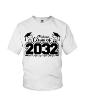 KINDERGARTEN FUTURE CLASS OF 2027 Youth T-Shirt front