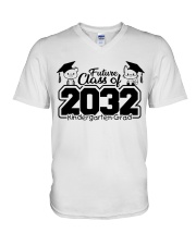 KINDERGARTEN FUTURE CLASS OF 2027 V-Neck T-Shirt tile