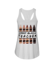 Proud Black Teacher Ladies Flowy Tank tile