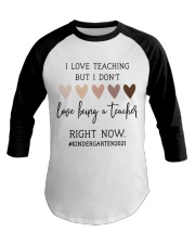 Kindergarten Baseball Tee tile