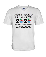 1ST GRADE TEACHER V-Neck T-Shirt thumbnail