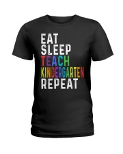 TEACH KINDER Ladies T-Shirt thumbnail