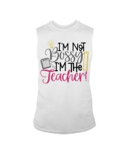 I'M NOT BOSSY I'M THE TEACHER Sleeveless Tee tile