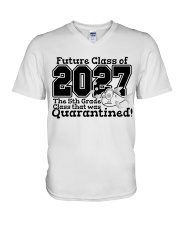5TH GRADE FUTURE CLASS OF 2027 V-Neck T-Shirt tile