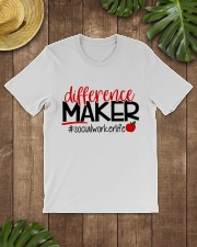 SOCIAL WORKER LIFE Classic T-Shirt lifestyle-mens-crewneck-front-18