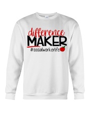 SOCIAL WORKER LIFE Crewneck Sweatshirt thumbnail