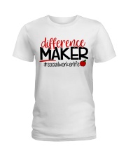 SOCIAL WORKER LIFE Ladies T-Shirt thumbnail
