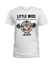 SILENTLY CORRECTING YOUR GRAMMAR Ladies T-Shirt tile