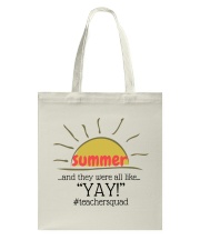 TEACHER SQUAD Tote Bag tile
