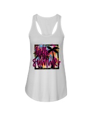 HELLO SUMMER Ladies Flowy Tank tile