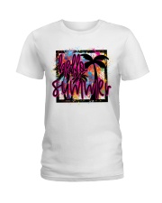 HELLO SUMMER Ladies T-Shirt tile