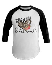 TEACHING IS HEART WORK Baseball Tee thumbnail