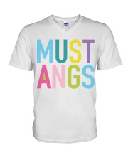 MUSTANGS V-Neck T-Shirt tile