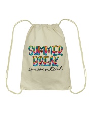 SUMMER IS ESSENTIAL Drawstring Bag tile