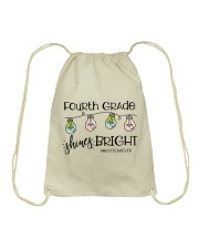 4TH GRADE Drawstring Bag tile