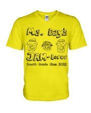 4TH GRADE V-Neck T-Shirt tile