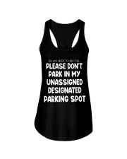MY UNASSIGNED DESIGNATED PARKING SPOT Ladies Flowy Tank tile