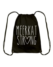 MEERKAT STRONG Drawstring Bag tile