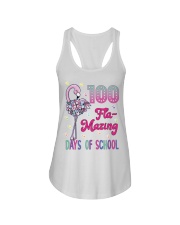 100 Fla-mazing Days Ladies Flowy Tank tile
