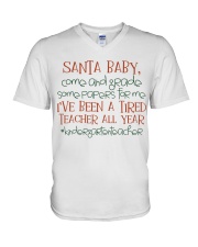 Kindergarten V-Neck T-Shirt tile