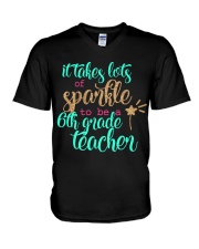 6TH GRADE TEACHER V-Neck T-Shirt thumbnail
