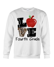 LOVE 4TH GRADE Crewneck Sweatshirt thumbnail