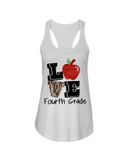 LOVE 4TH GRADE Ladies Flowy Tank thumbnail