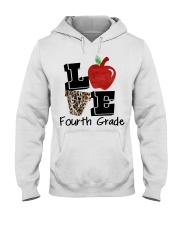 LOVE 4TH GRADE Hooded Sweatshirt thumbnail