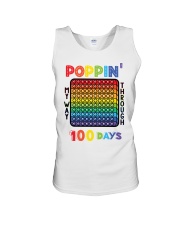 Poppin' My Way Through 100 Days Unisex Tank tile