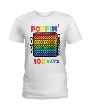 Poppin' My Way Through 100 Days Ladies T-Shirt tile